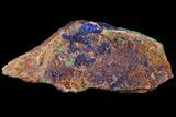 Large Azurite with Malachite Specimen ( Lbs) - Morocco #133688-2